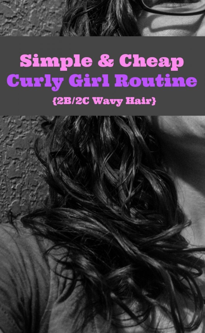 My Simple & Affordable Curly Girl Method Routine 2b/2c/3a Wavy Curly Hair  Routine | Emily Reviews