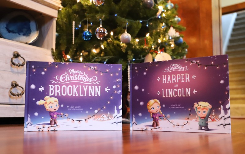 Personalized Christmas Books for Kids + Siblings [Plus a Giveaway!]