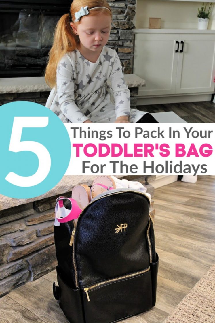 What To Pack In Your Toddler's Diaper Bag This Christmas {+ Freshly Picked BIG Sale!}