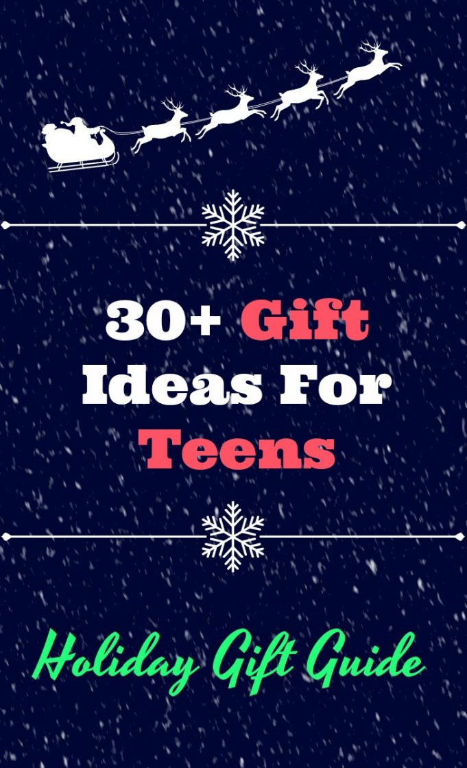 30+ gift idea for teens. Teenagers can be so tricky to buy for. #giftsforteens #giftsforteenagers #teengirlgifts #teenboygifts #giftguide