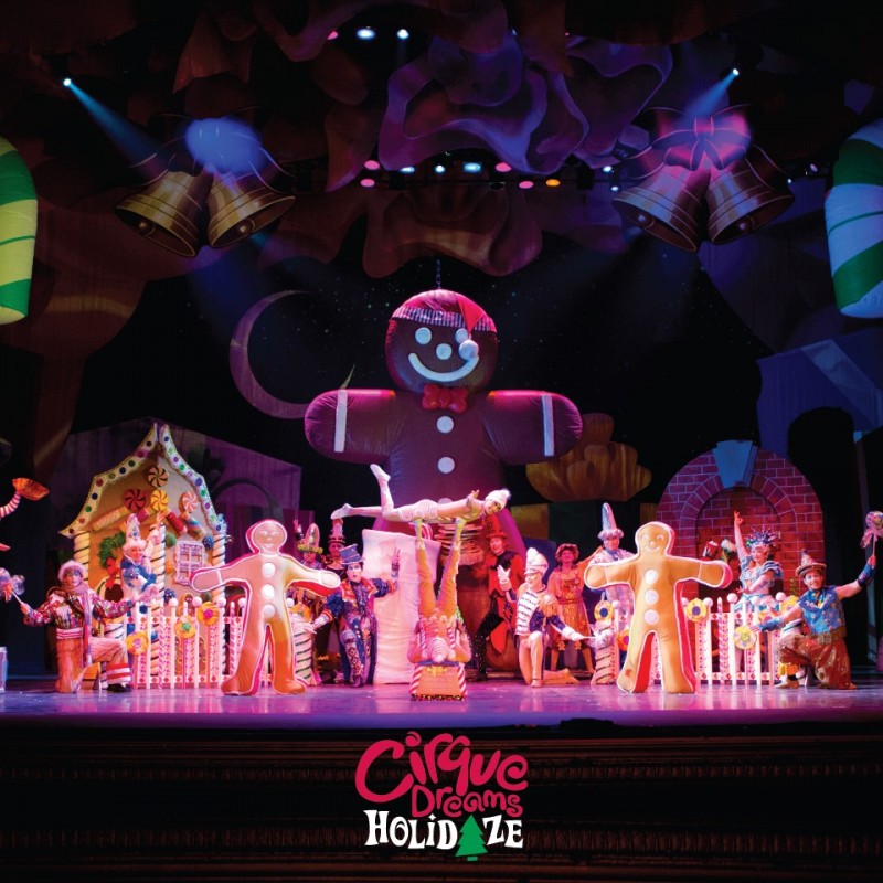 Inspiring Holiday Excitement with Cirque Dreams Holidaze