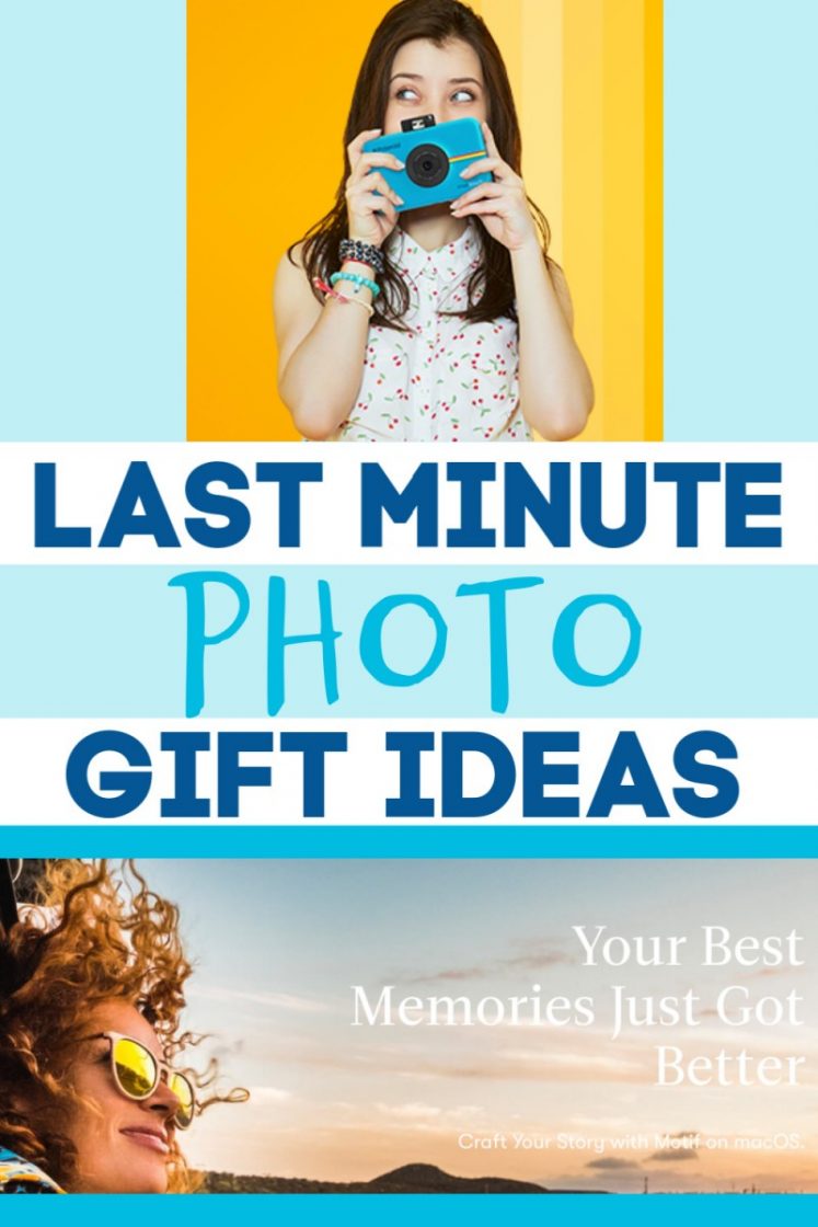 Last Minute Photo Gift Ideas From Polaroid & Motif