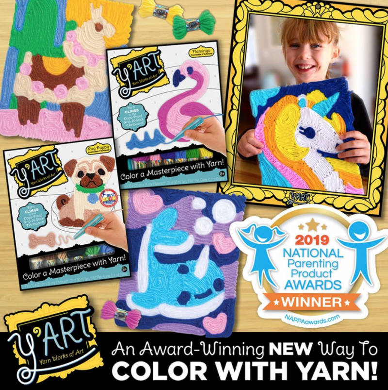 Kahootz Toys ~ Y’Art Is Nominated For Creative Toy Of The Year {VOTE NOW!}