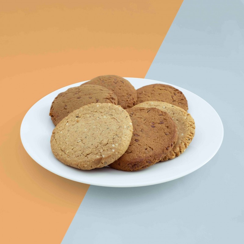 BellyCrush yellow pea fiber cookies