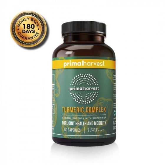 Primal Harvest Turmeric Complex Review + Giveaway | Emily Reviews
