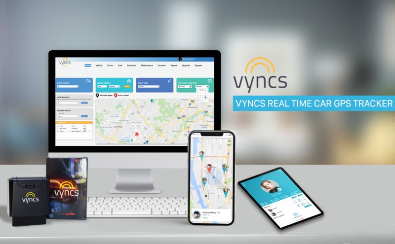 Vyncs real time vehicle GPS tracking