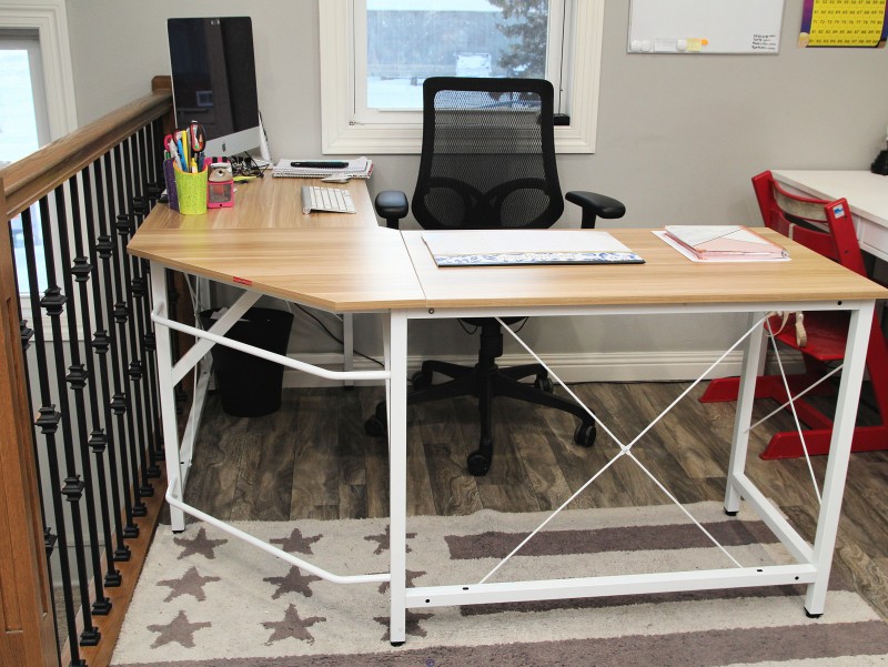 Mr IRONSTONE L-Shaped Desk 59