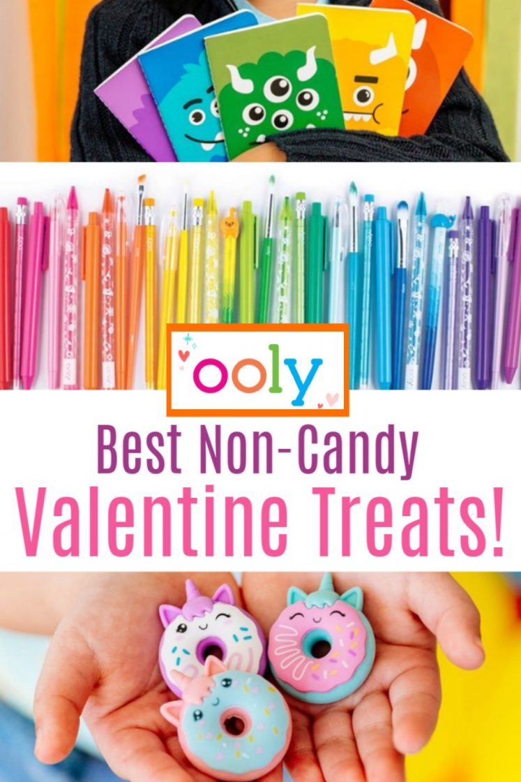 The BEST Non-Candy Valentine Options For Kids + Awesome Ooly Giveaway!