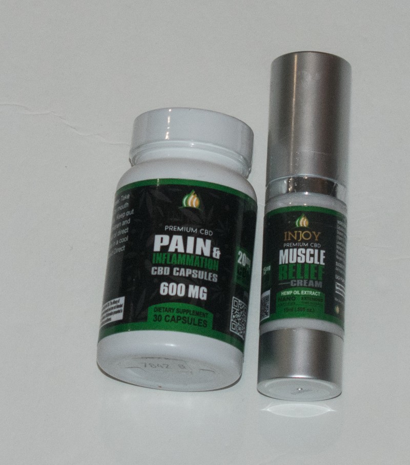 InJoy premium CBD pain & inflammation capsules