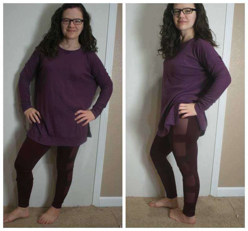 Nadine west purple outfit review