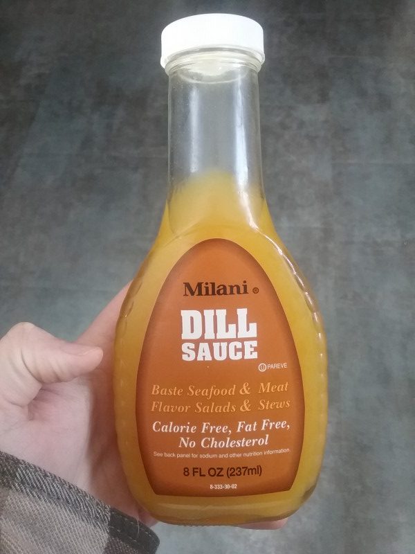 Milani dill sauce salad dressing