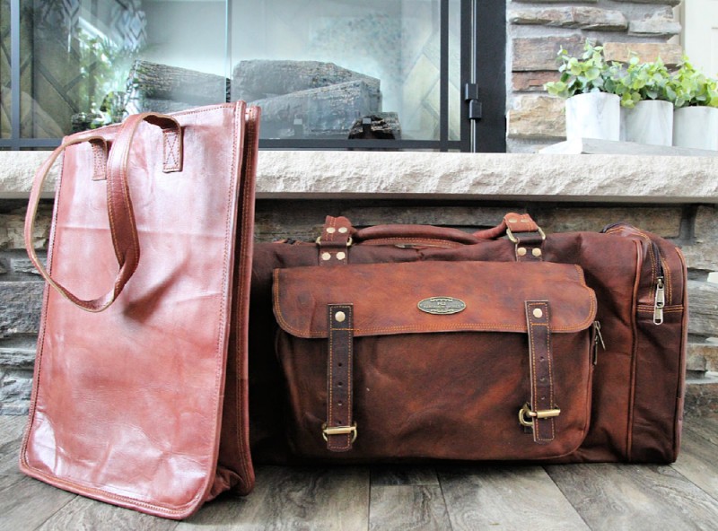 TERK BROWN Genuine Leather Shoulder Bag – Hashtag Bamboo