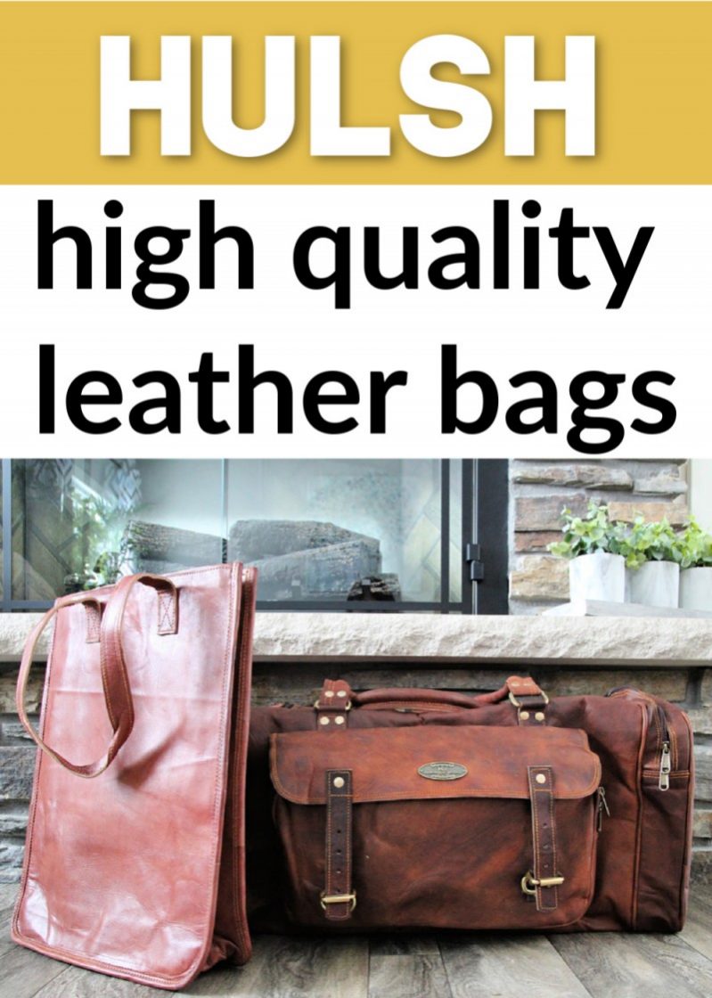 Hulsh Leather ~ High Quality Handmade Leather Bags {Review}