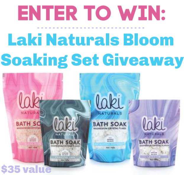 Laki Naturals {+ Bloom Soaking Set Giveaway}