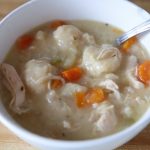 Instant Pot Homemade Chicken Dumpling Soup Recipe