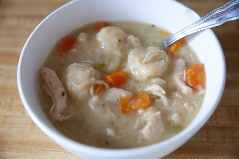 Instant Pot Homemade Chicken Dumpling Soup Recipe Emily Reviews