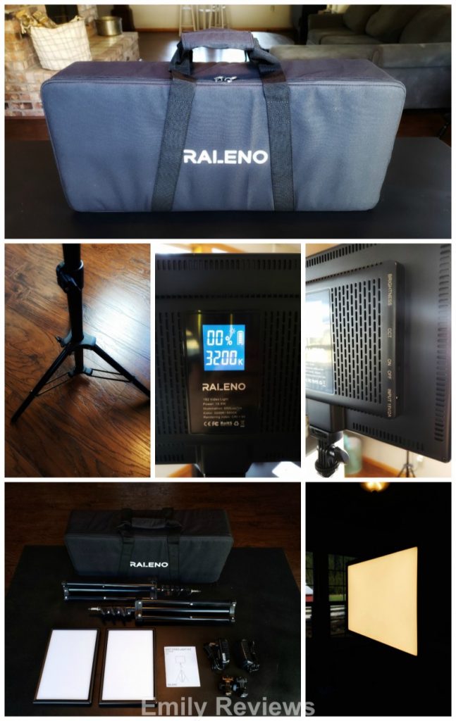 RaLeno LED Video Lighting Kits Review Emily Reviews