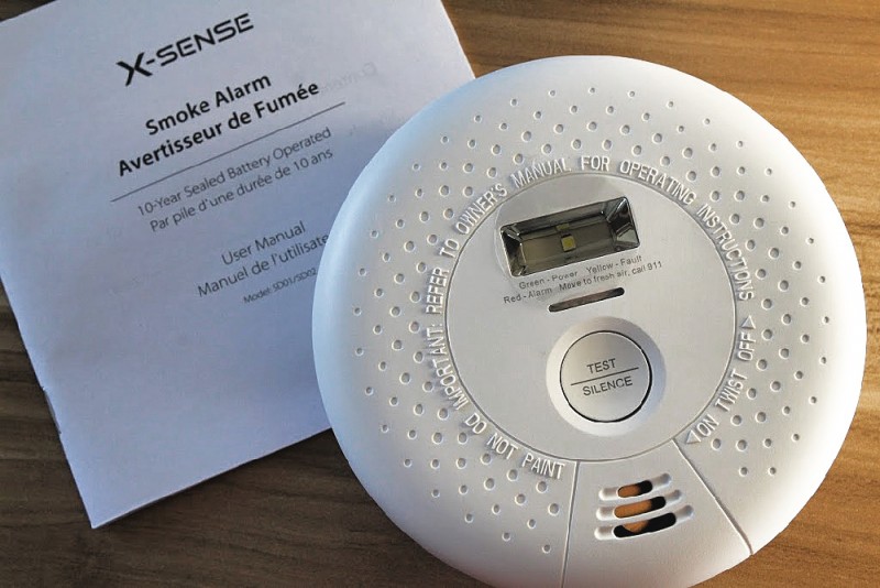Stay Safe: X-Sense Escape Light Smoke Alarm Detector