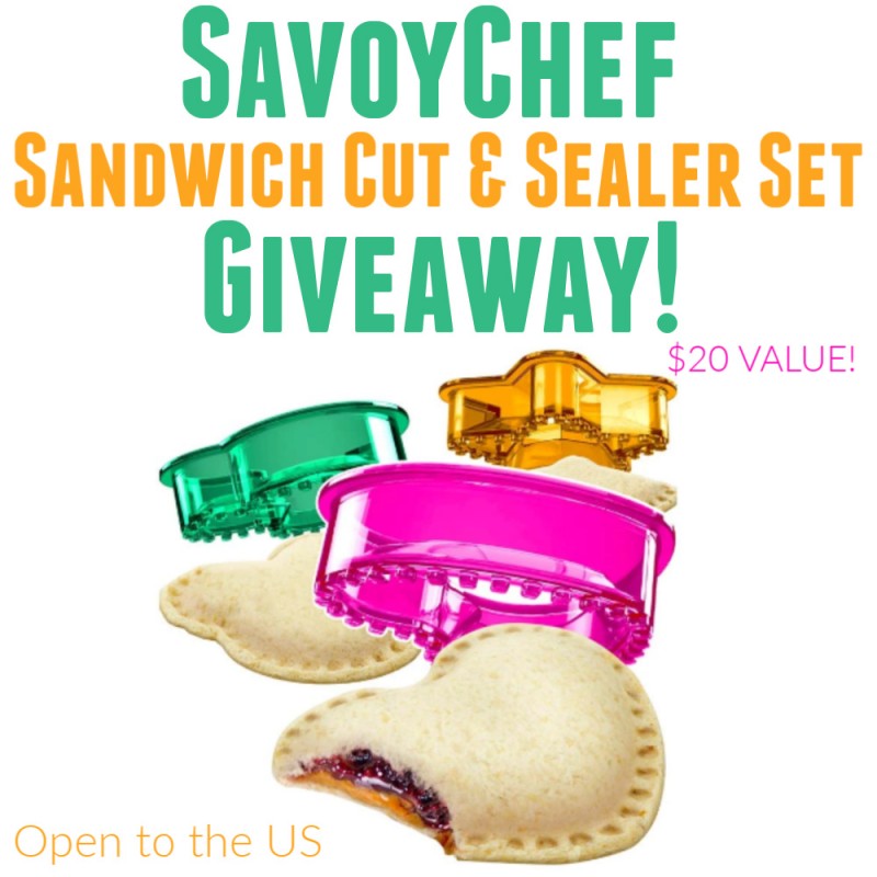 Savoychef - Make Your Own Un-Crustable Sandwiches At Home! GIVEAWAY!