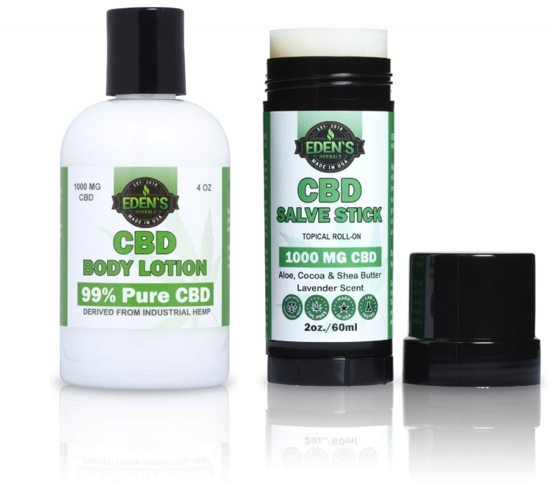 Eden's CBD products