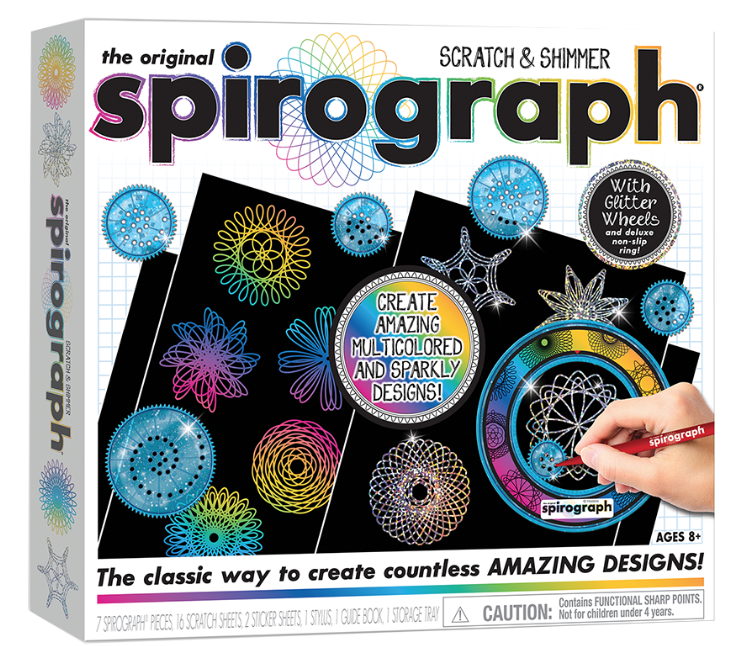 Spirograph® Scratch & Shimmer