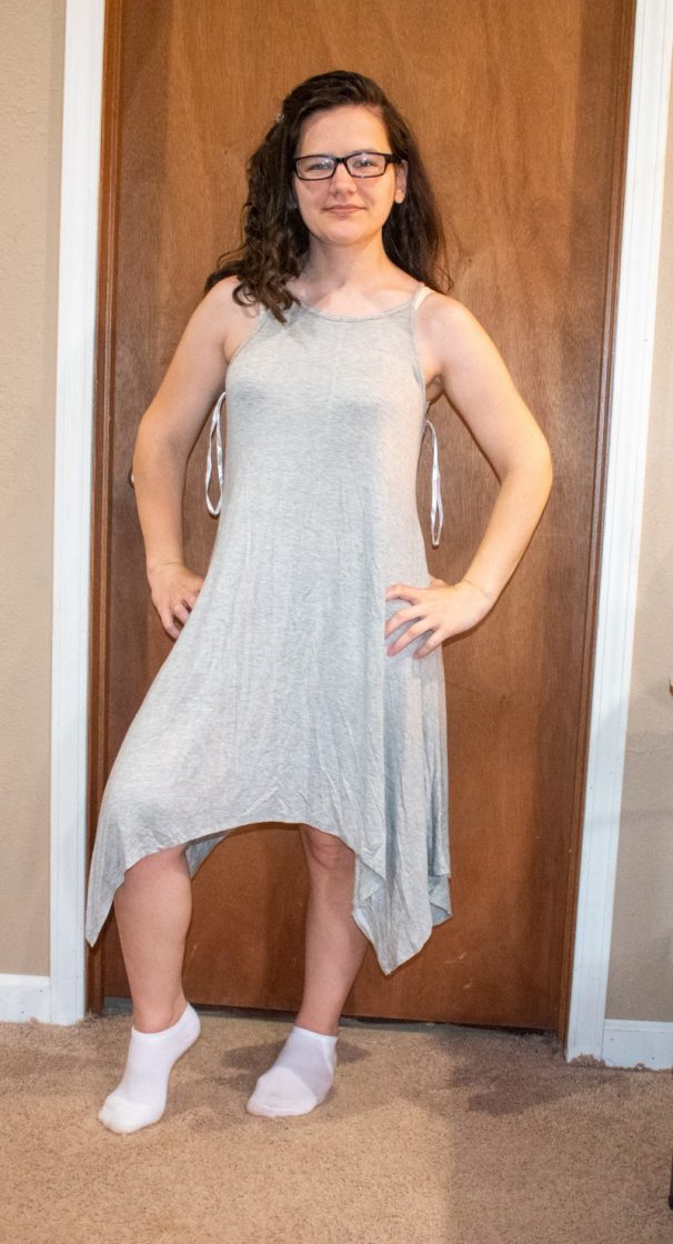 Nadine west gray dress