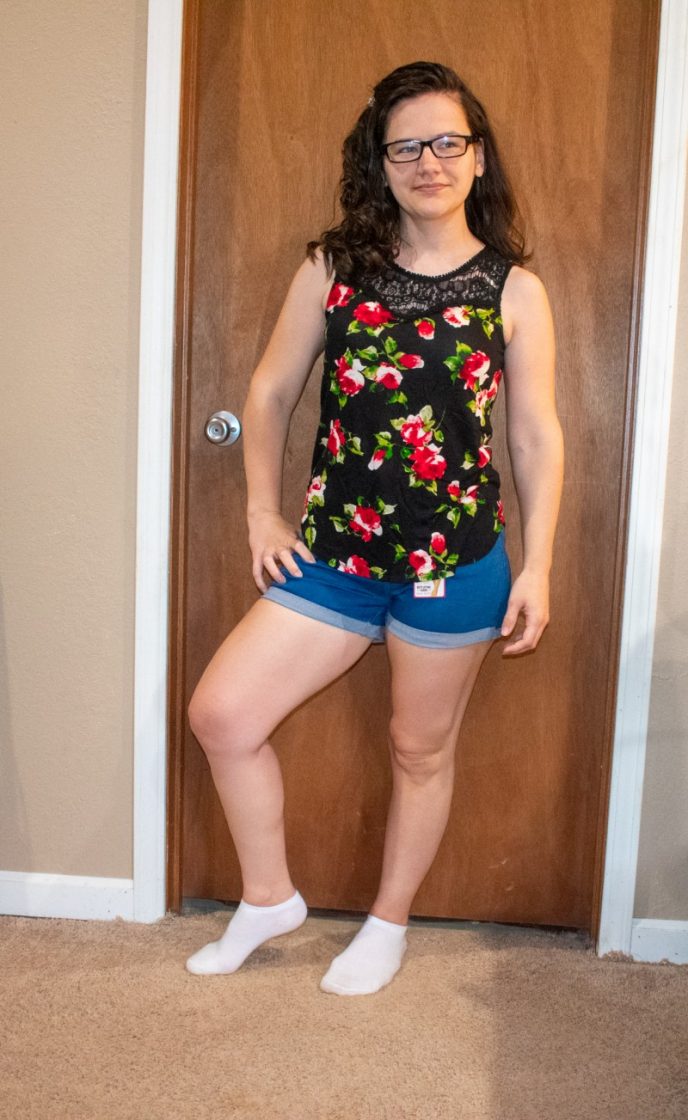 Nadine west summer outfit with shorts