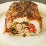 Melt In Your Mouth Mediterranean Stuffed Pork Tenderloin  ~ Recipe