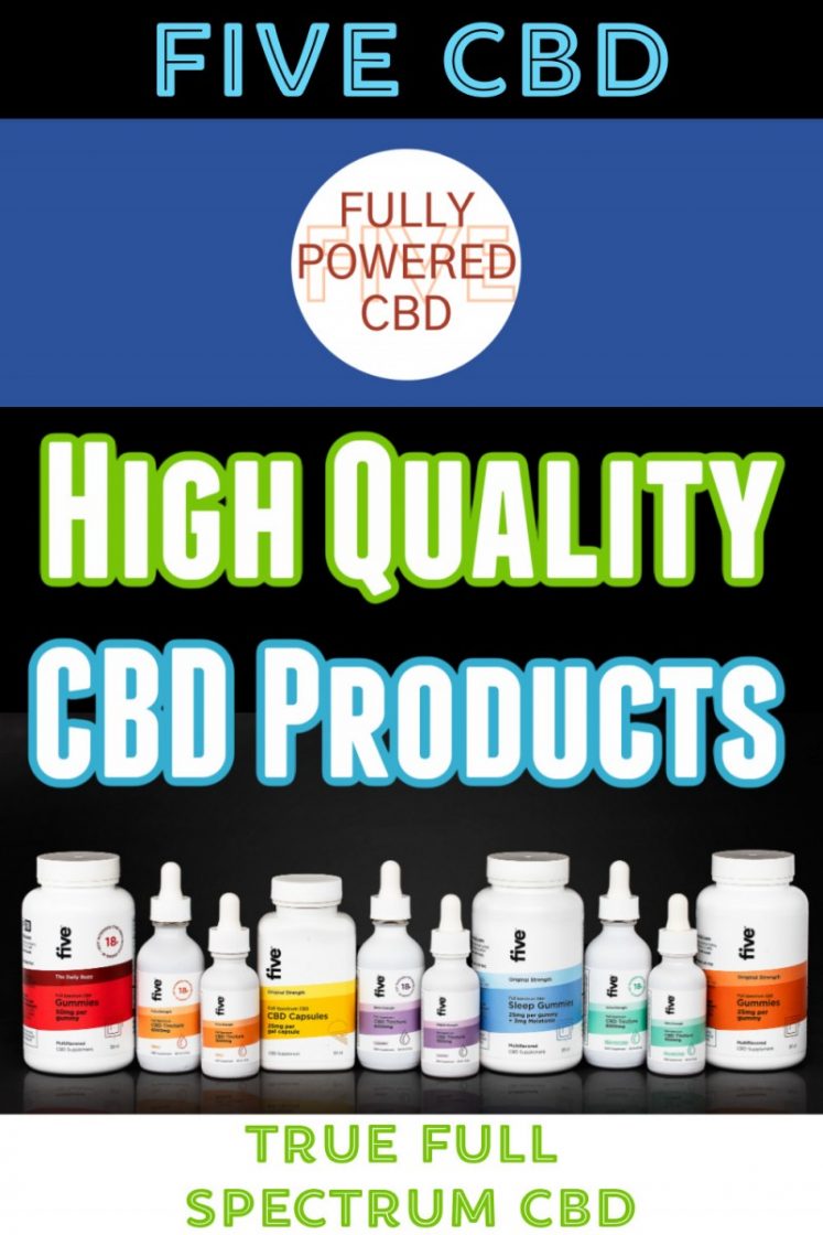 Five CBD - True Full Spectrum CBD Products