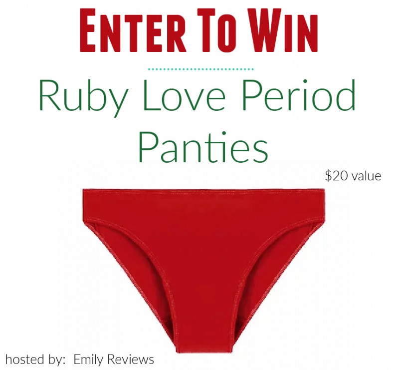 Ruby Love - Period Proof Underwear + Giveaway