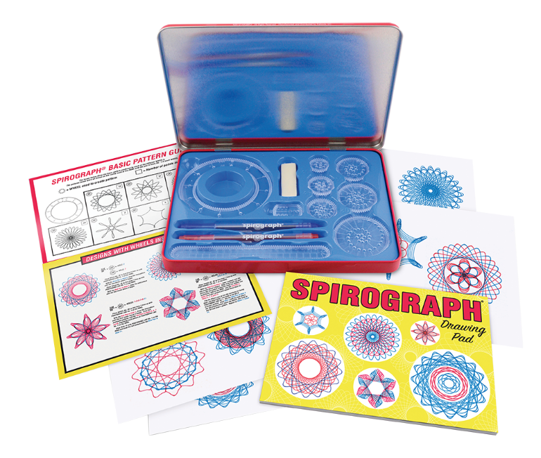 Spirograph® Retro Design Tin