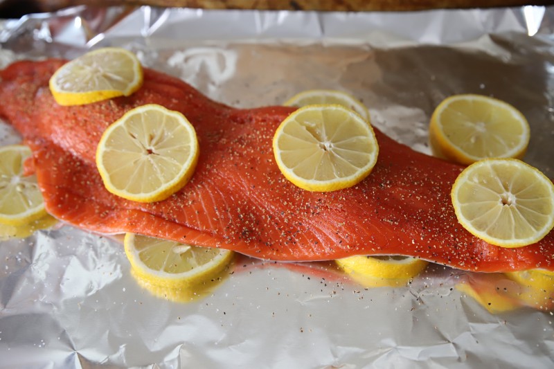 lemon pepper salmon