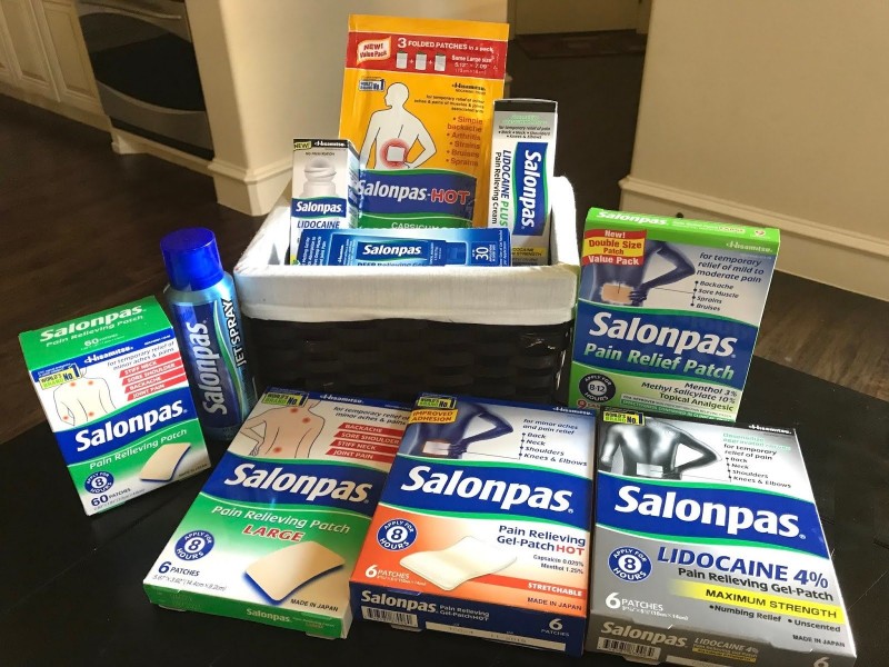 Salonpas Pain Relief Products Giveaway