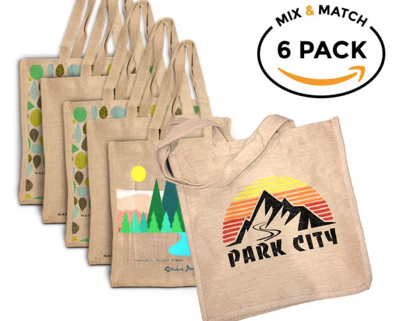 6-Pack with Stardust Sustainables’ 100% Compostable & Reusable Shopping Bag.