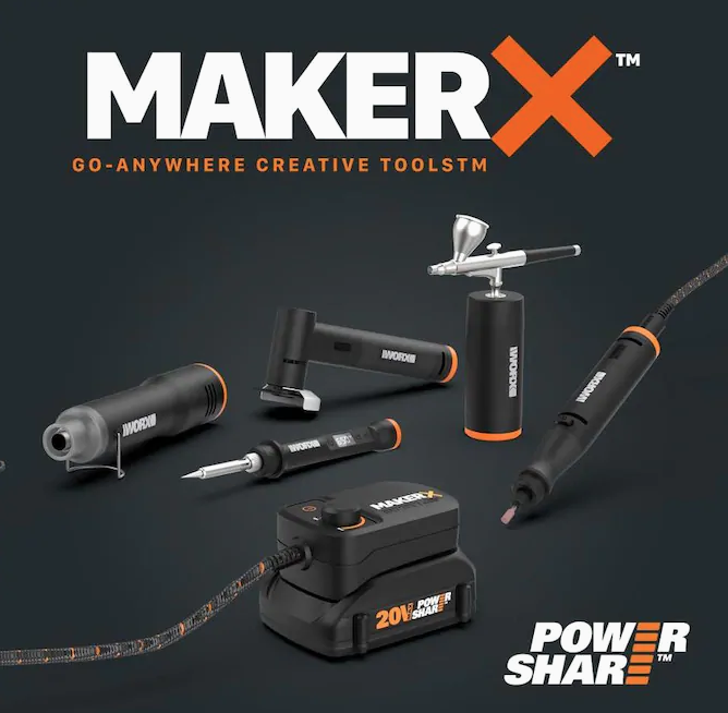 Worx Maker X Power Tools Multiply Creativity