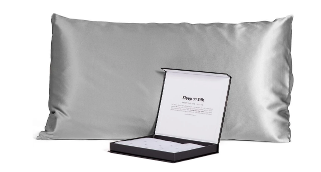 Fisher's Finery 100% Pure Mulberry Silk Pillowcase with Gift Box- 30 Momme