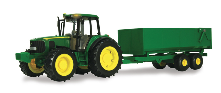 TOMY 1:16 Scale John Deere 6930 Big Farm Tractor w/Wagon