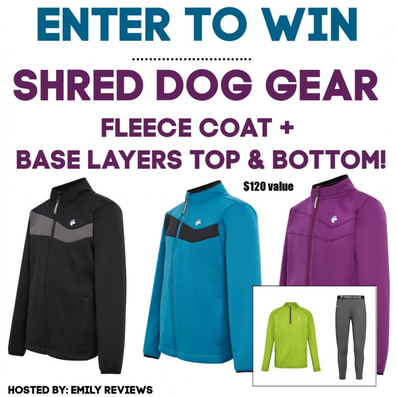 Shred Dog Fleece Review & Giveaway