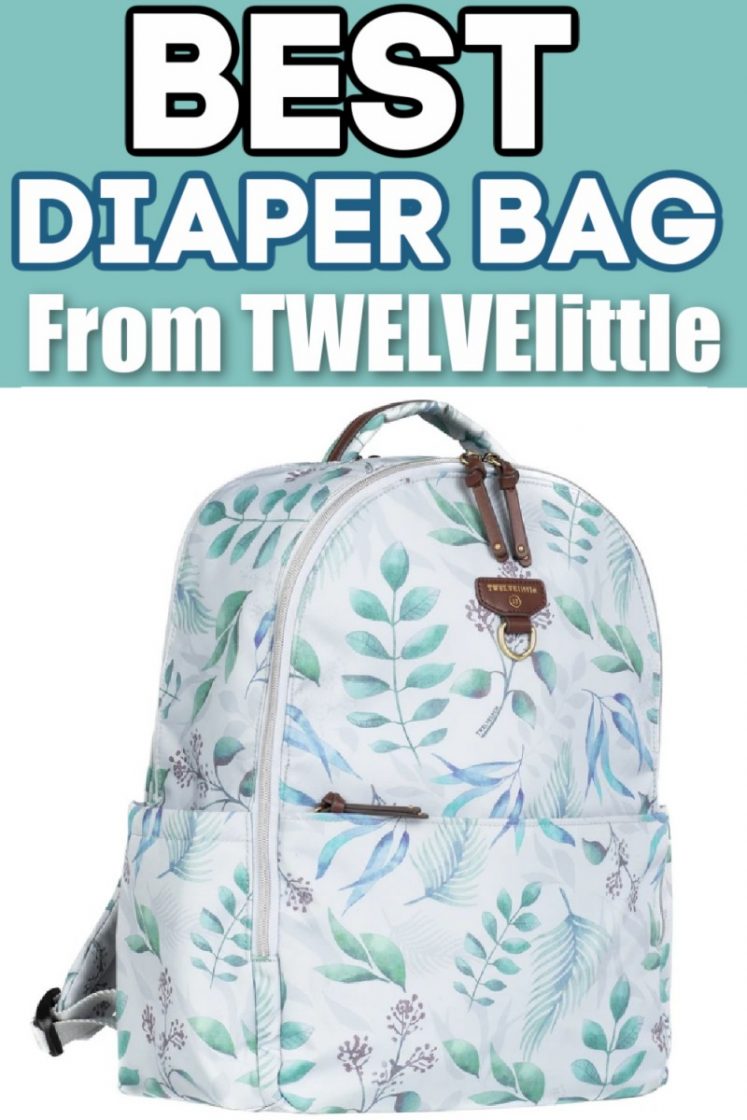 TWELVElittle On-The-Go Backpack Diaper Bag