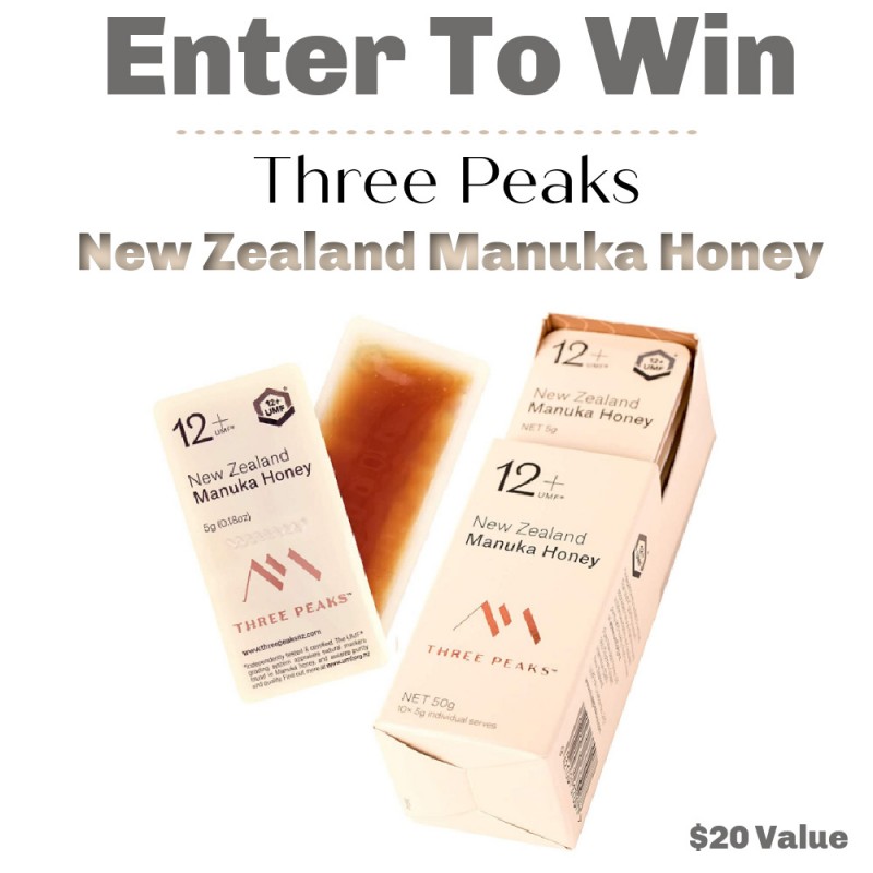 Three Peaks Manuka Honey Giveaway