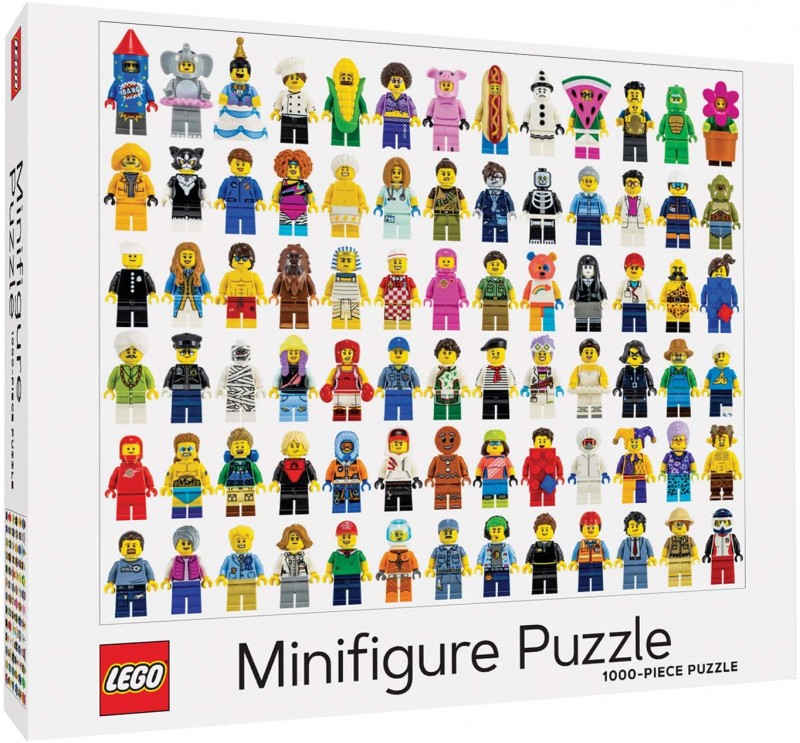 LEGO minifigure puzzle