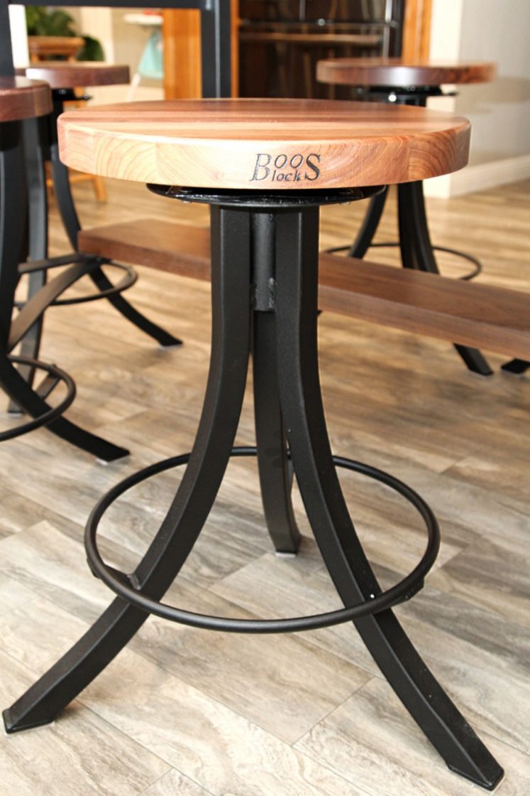 John Boos Foundry Collection Table + Stools: Host Family & Friends In Style 