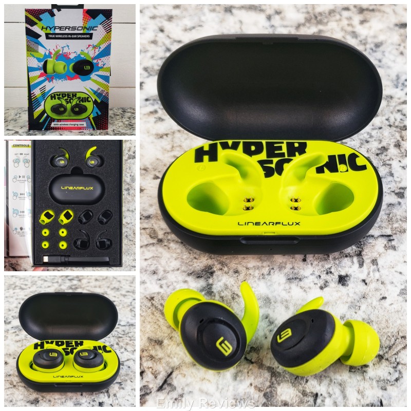 LinearFlux HyperSonic True Wireless in ear Speakers Hypercharger