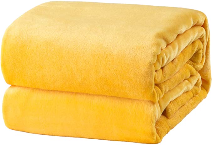 Bedsure fleece flannel throw blanket