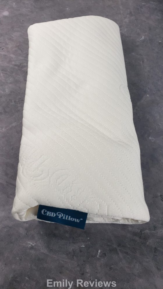 CBD Pillow CBD Oil Infused Memory Foam Bed Pillows Review Emily
