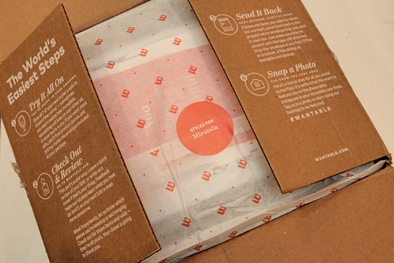Wantable Clothing Subscription - December Reveal