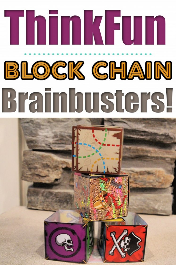 Block Chain Linked Brainteaser Cubes from ThinkFun (+ Giveaway!)