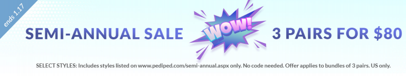 Save BIG at the Pediped® Semi-Annual Sale