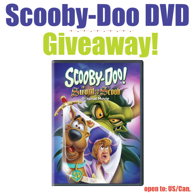 Scooby Doo! The Sword and the Scoob DVD (Giveaway)