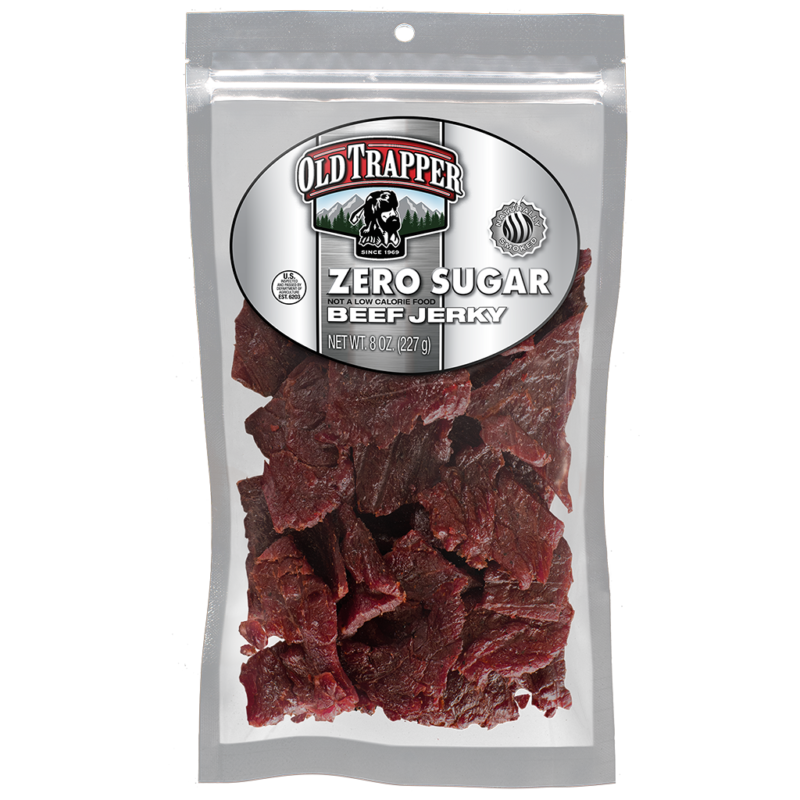 Old Trapper Zero Sugar Beef Jerky